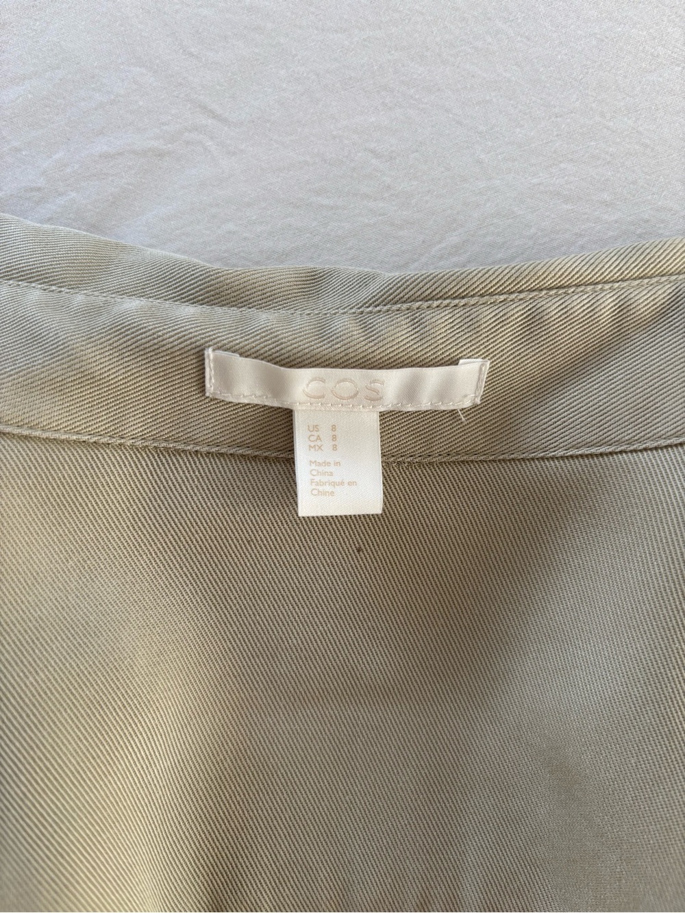 COS Matcha button down Shirt - Picture 4 of 4